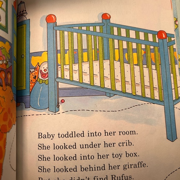 (10/$25) 1988 Where's Rufus? Children's Book - Picture 11 of 16